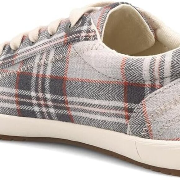 Women's Canvas Sneakers Size 8 Wide Cushioning Arch Support All Day Comfort - Picture 4 of 6